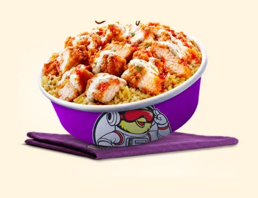 Bowl Classique, rice bowl au poulet grillé Kaptain Fry