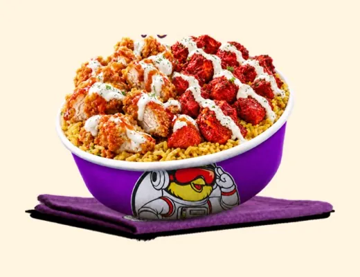 Bowl Mixte, rice bowl au poulet grillé Kaptain Fry