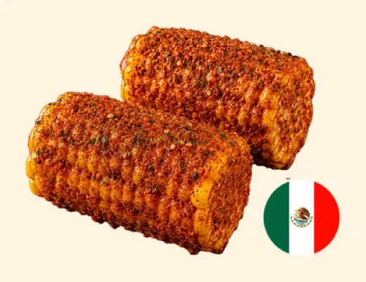 Maïs Mexican Cajun, maïs elote Kaptain Fry