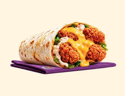 Kaptain Wrap, wrap au poulet frit Kaptain Fry