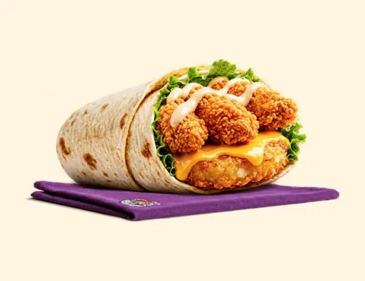 Master Wrap, wrap au poulet frit Kaptain Fry